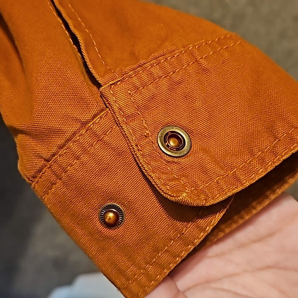 Universal Thread Large Spring/Fall Jacket. Beautiful color, RUST - Picture 10 of 11